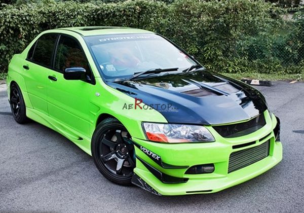 EVOLUTION VIII IX EVO 8 9 VOLTEX CYBER EVO STYLE TYPE-2 ǰܴ絶ְ棩